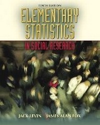 Enlarge image Cover: Elementary Statistics in Social Research - Pearson