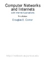Cover: Computer Networks and Internets, with Internet Applications - Pearson
