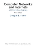Cover: Computer Networks and Internets, with Internet Applications - Pearson