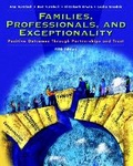 Cover: Families, Professionals and Exceptionality - Pearson