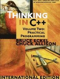 Enlarge image Cover: Thinking in C++, Volume 2 - Pearson