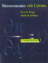 Enlarge image Cover: Microeconomics With Calculus - Pearson