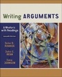Cover: Writing Arguments - Pearson