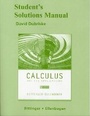 Cover: Student Solutions Manual for Calculus and Its Applications - Pearson