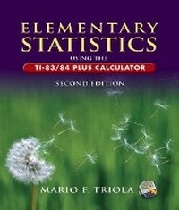Enlarge image Cover: Elementary Statistics Using the TI-83/84 Plus Calculator plus MyLab Math/MyLab Statistics Student Access - Pearson
