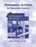 Cover: Mathematics Activities for Elementary Teachers for Mathematical Reasoning for Elementary Teachers - Pearson
