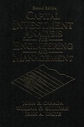 Cover: Capital Investment Analysis for Engineering and Management - Pearson Education (US)