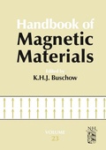 Cover: Handbook of Magnetic Materials - Elsevier