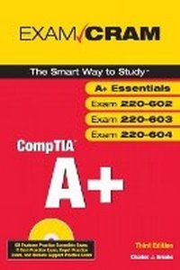 Abbildung von: CompTIA A+ Exam Cram (Exams 220-602, 220-603, 220-604) - Pearson It Certification