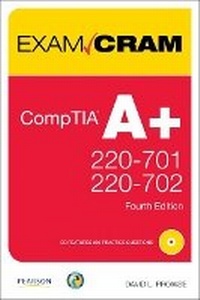 Abbildung von: CompTIA A+ 220-701 and 220-702 Exam Cram - Pearson It Certification