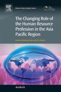 Abbildung von: The Changing Role of the Human Resource Profession in the Asia Pacific Region - Chandos Publishing