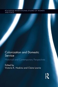 Cover: Colonization and Domestic Service - Routledge