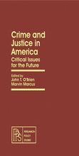 Cover: Crime and Justice in America - Elsevier