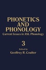 Cover: Current Issues in ASL Phonology - Academic Press