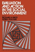 Cover: Evaluation and Action in the Social Environment - Academic Press