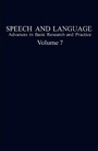Cover: Speech and Language - Academic Press