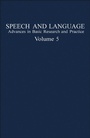 Cover: Speech and Language - Academic Press