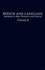 Cover: Speech and Language - Academic Press