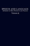 Cover: Speech and Language - Academic Press