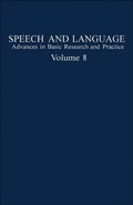 Cover: Speech and Language - Academic Press