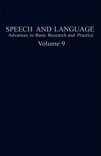 Abbildung von: Speech and Language: v. 9 - Academic Press