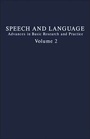 Cover: Speech and Language: v. 2 - Academic Press