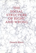 Cover: The Social Structure of Right and Wrong - Academic Press