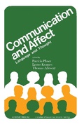 Cover: Communication and Affect - Academic Press