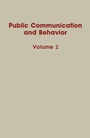Cover: Public Communication and Behavior - Academic Press