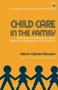 Cover: Child Care in the Family - Academic Press