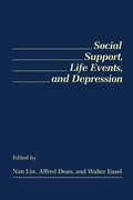 Cover: Social Support, Life Events, and Depression - Academic Press
