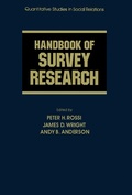 Cover: Handbook of Survey Research - Academic Press