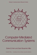 Cover: Computer-Mediated Communication Systems - Academic Press