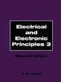 Cover: Electrical and Electronic Principles - Elsevier
