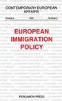 Cover: European Immigration Policy - Elsevier