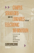 Cover: Campus Strategies for Libraries and Electronic Information - Elsevier