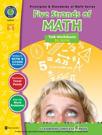 Enlarge image Cover: Five Strands of Math - Tasks Big Book - Classroom Complete Press