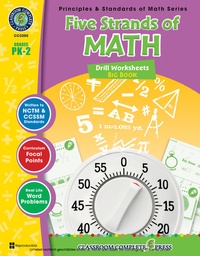 Enlarge image Cover: Five Strands of Math - Drills Big Book - Classroom Complete Press