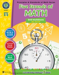 Enlarge image Cover: Five Strands of Math - Drills Big Book - Classroom Complete Press