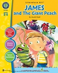 Cover: James and the Giant Peach (Roald Dahl) - Classroom Complete Press