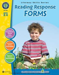 Enlarge image Cover: Reading Response Forms - Classroom Complete Press