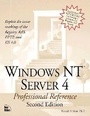 Cover: Windows NT Server 4 Professional Reference, Second Edition - New Riders