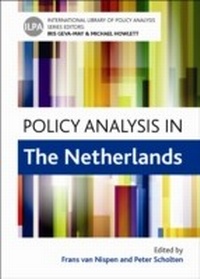 Enlarge image Cover: Policy Analysis in the Netherlands - Policy Press