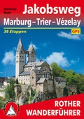 Cover: Jakobsweg Marburg - Trier - V&eacute;zelay - Rother Bergverlag