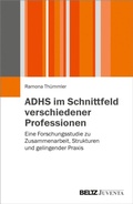 Cover: ADHS im Schnittfeld verschiedener Professionen - Beltz eBook
