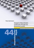 Cover: Transport of Bose-Einstein condensates through two dimensional cavities - Universit&auml;tsverlag Regensburg