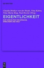 Bild: Eigentlichkeit - De Gruyter