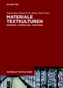 Cover: Materiale Textkulturen - De Gruyter
