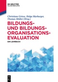 Cover: Bildungs- und Bildungsorganisationsevaluation - De Gruyter Oldenbourg