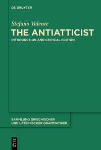 Enlarge image Cover: The Antiatticist - De Gruyter